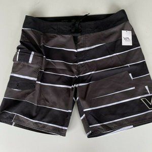 RVCA Men's Swim Trunks Size 34 NWT
